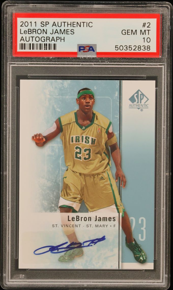 2011 #2 LeBron James PSA 10 SP A