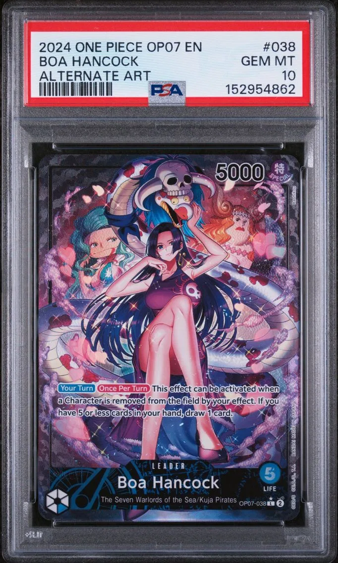 2024 #038 Boa Hancock PSA 10 One Piece OP07-500 Years in the Future