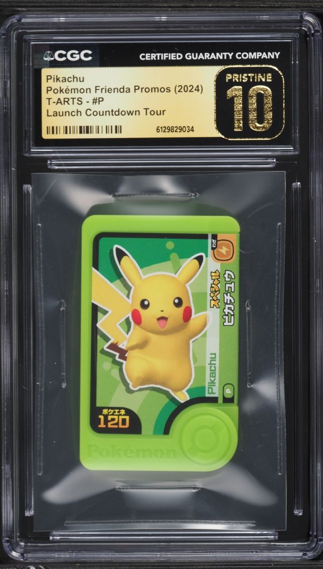 2024 Pokemon Japanese Frienda Promos Launch Countdown Tour Pikachu #P CGC 10 PRISTINE