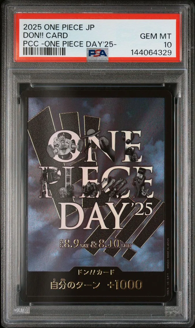 2025 #NA Don!! Card PSA 10 Japanese Premium Card Collection - Day'25- One Piece