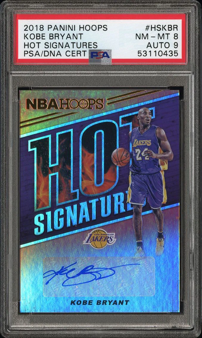 2018 #HSKBR Kobe Bryant PSA 8 Pa