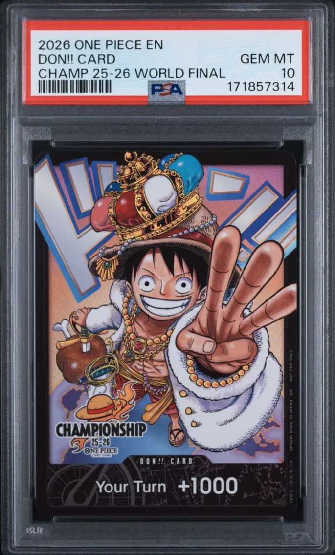 2026 #NA Don!! Card PSA 10 One P
