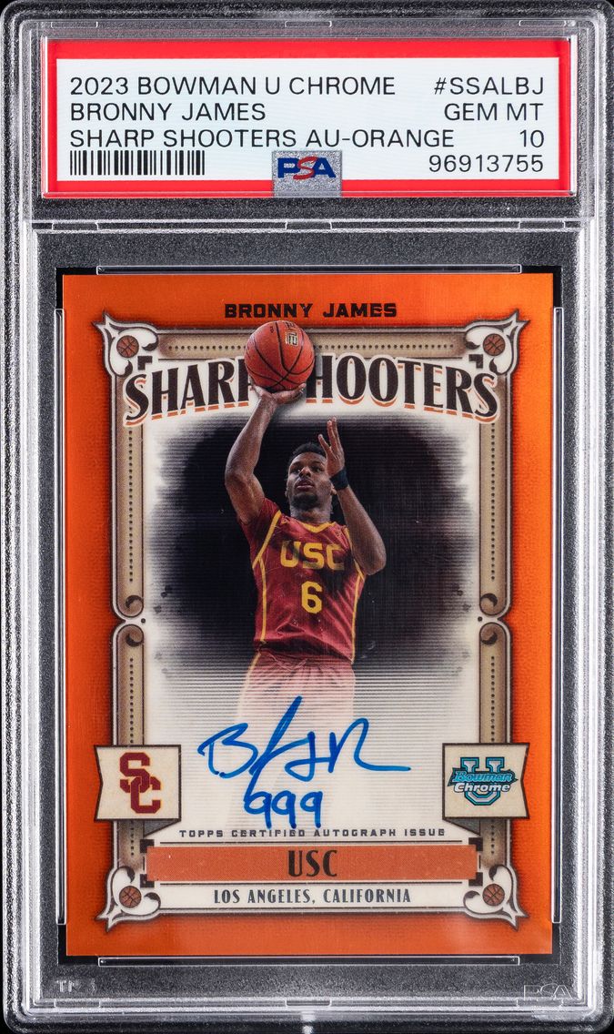 2023 #SSALBJ Bronny James PSA 10