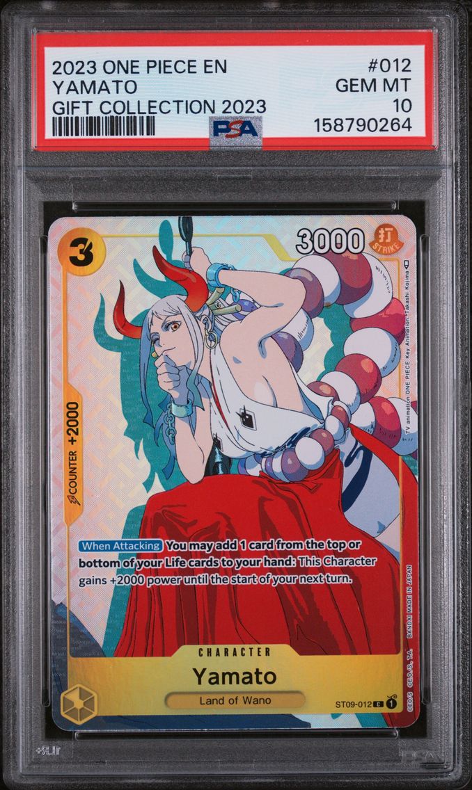 2023 #012 Yamato PSA 10 One Piece Gift Collection 2023