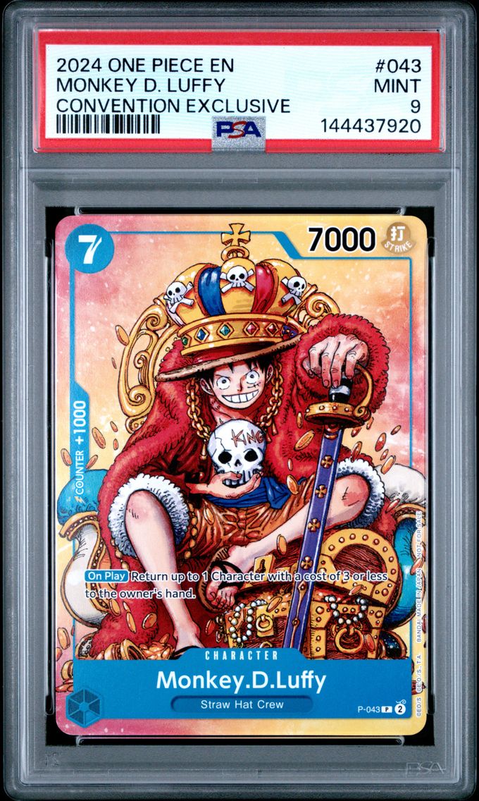 2024 #043 Monkey D. Luffy PSA 9 One Piece Promos