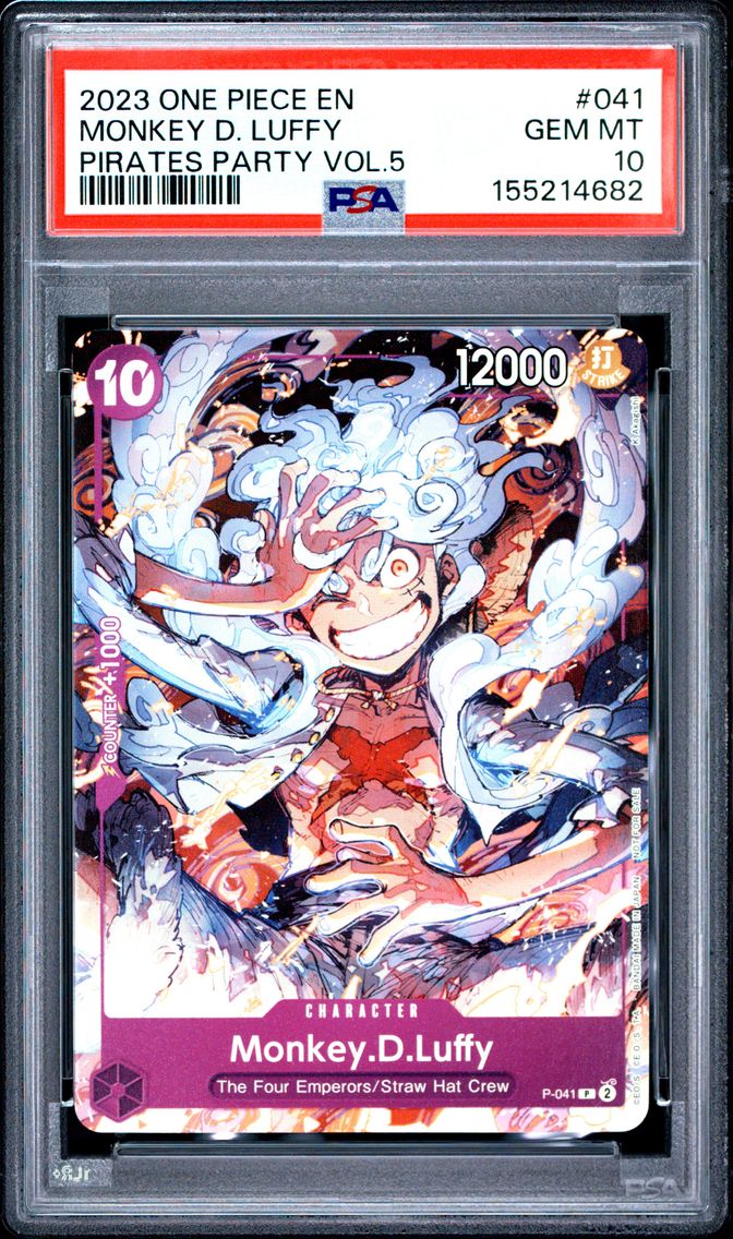 2023 #041 Monkey D. Luffy PSA 10 One Piece Promos