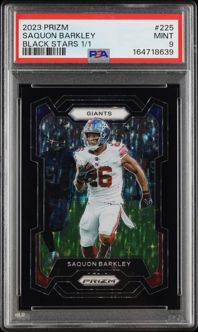 2023 #225 Saquon Barkley PSA 9 P