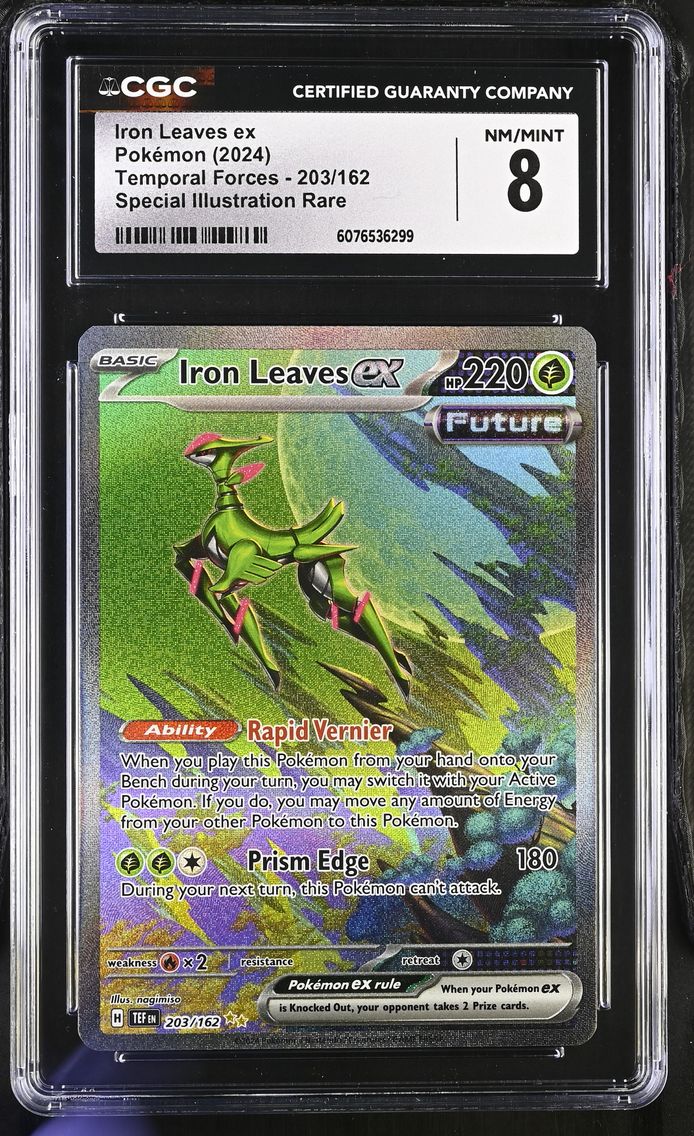 2024 #203 Iron Leaves ex CGC 8 Temporal Forces - TEF EN - English