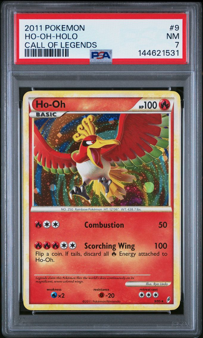 2011 #9 HO-Oh-Holo PSA 7 Call of Legends