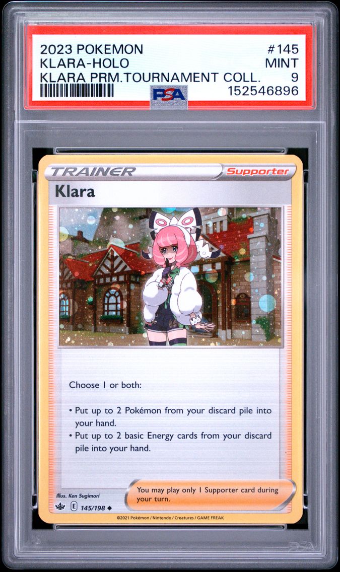 2023 #145 Klara-Holo PSA 9 Klara Premium Tournament Collection