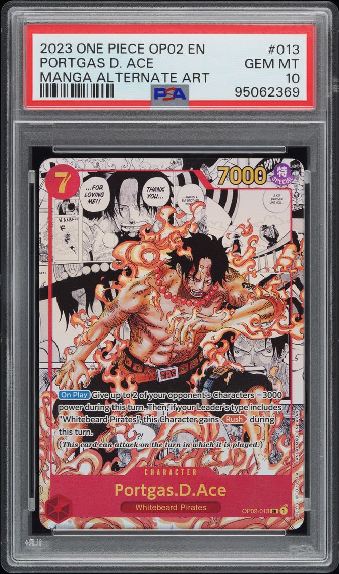 2023 #013 Portgas D. Ace PSA 10