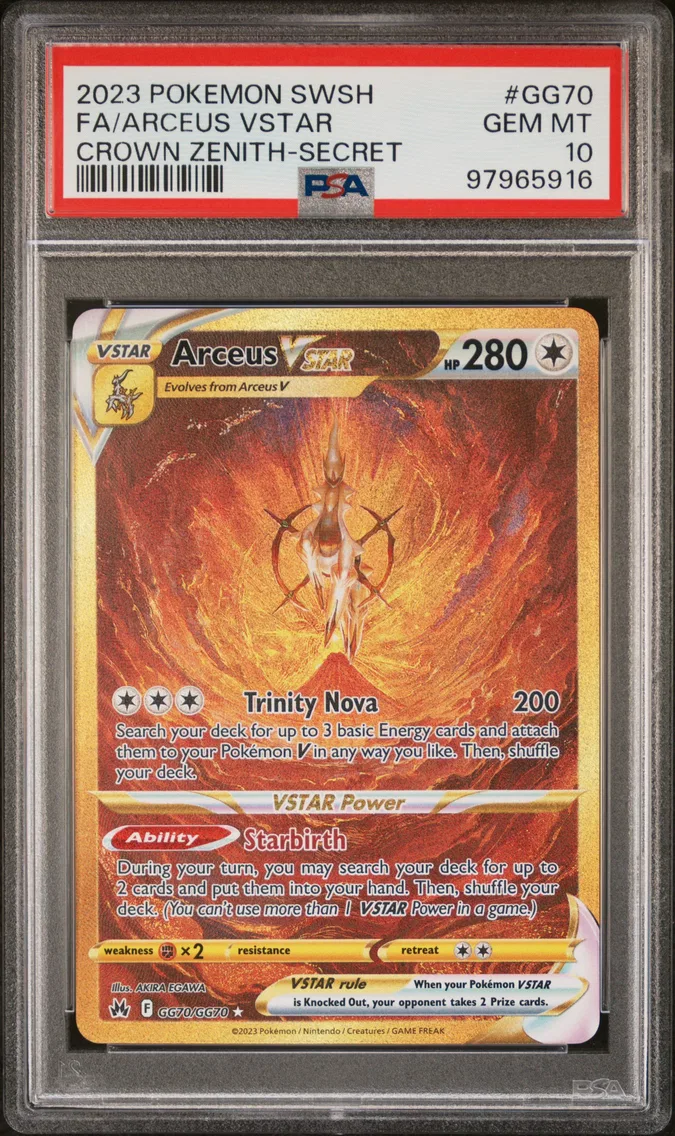 2023 #GG70 Full Art/Arceus Vstar