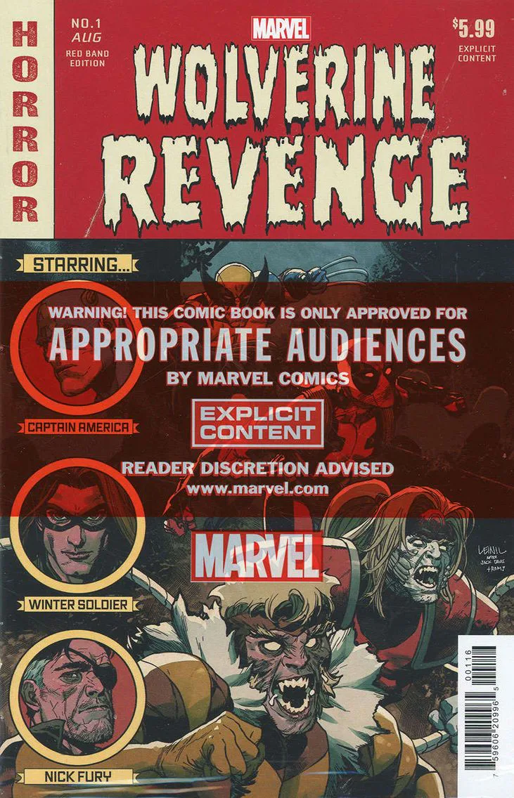 2024 #NA 2024 Wolverine: Revenge: Red Band #1/A Marvel Comics