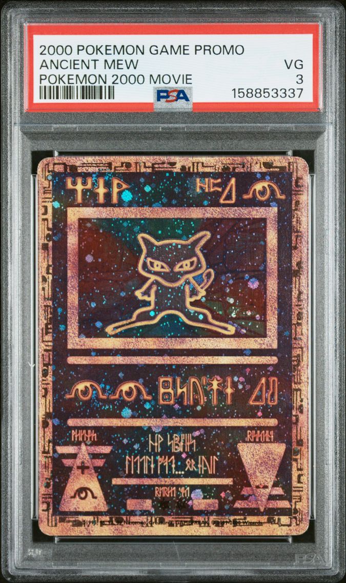 2000 #NA Ancient Mew PSA 3 Game Movie
