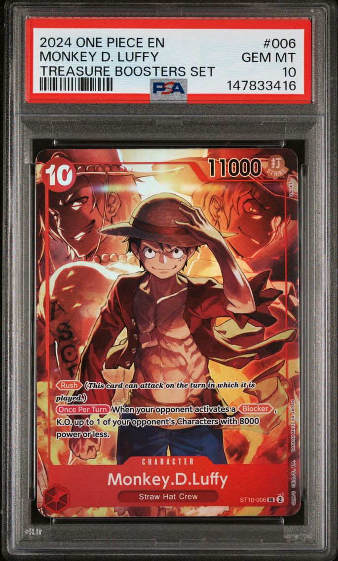 2024 #006 Monkey D. Luffy PSA 10 One Piece Promos