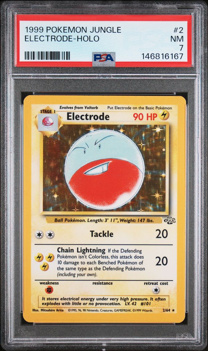 1999 #2 Electrode-Holo PSA 7 Jungle