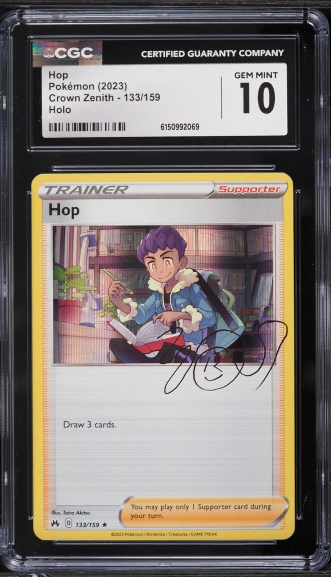 2023 Pokemon Sword & Shield Crown Zenith Holo Hop #133 CGC 10 GEM MINT