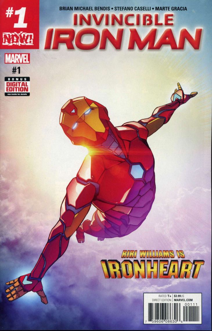 2017 #NA 2017 Invincible Iron Man (3rd Series) #1 Marvel Comics