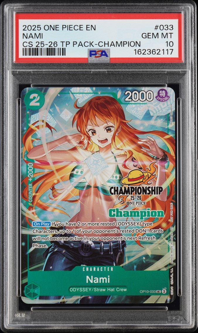 2025 #033 Nami PSA 10 One Piece