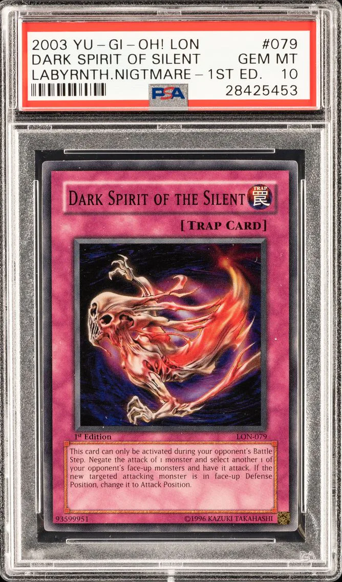DARK SPIRIT OF THE SILENT LON-079 LABYRINTH OF NIGHTMARE | 1ST EDITION 2003 PSA 10