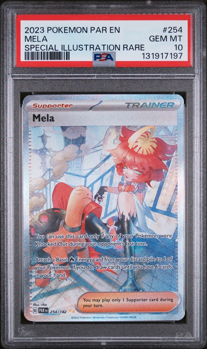 2023 #254 Mela PSA 10 Par EN-Paradox Rift Pokemon