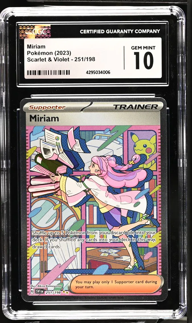 2023 #251 Miriam CGC 10 Scarlet & Violet - SV1EN - English