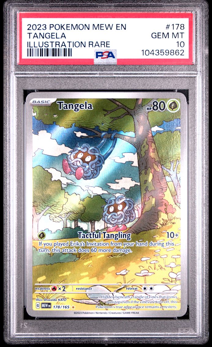 2023 #178 Tangela PSA 10 Mew EN-151