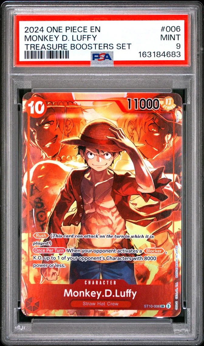 2024 #006 Monkey D. Luffy PSA 9 One Piece Promos
