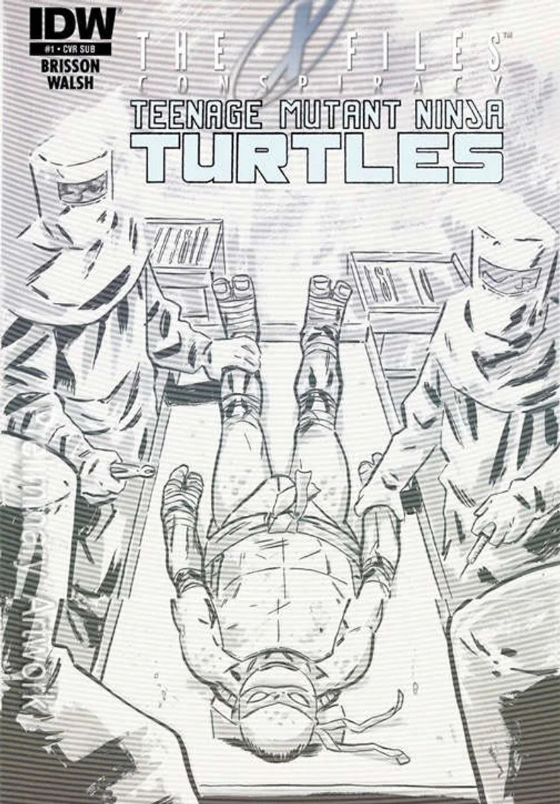 2014 #NA 2014 X-Files/Teenage Mutant Ninja Turtles, The: Conspiracy #1/A IDW Publishing