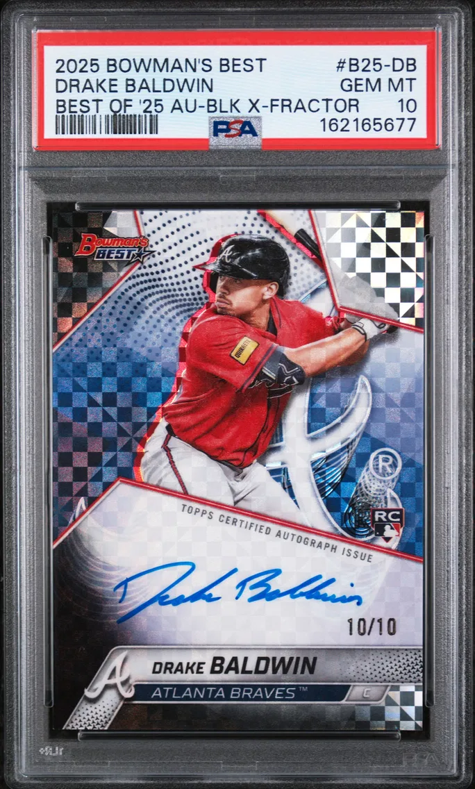 2025 #B25-DB Drake Baldwin PSA 1