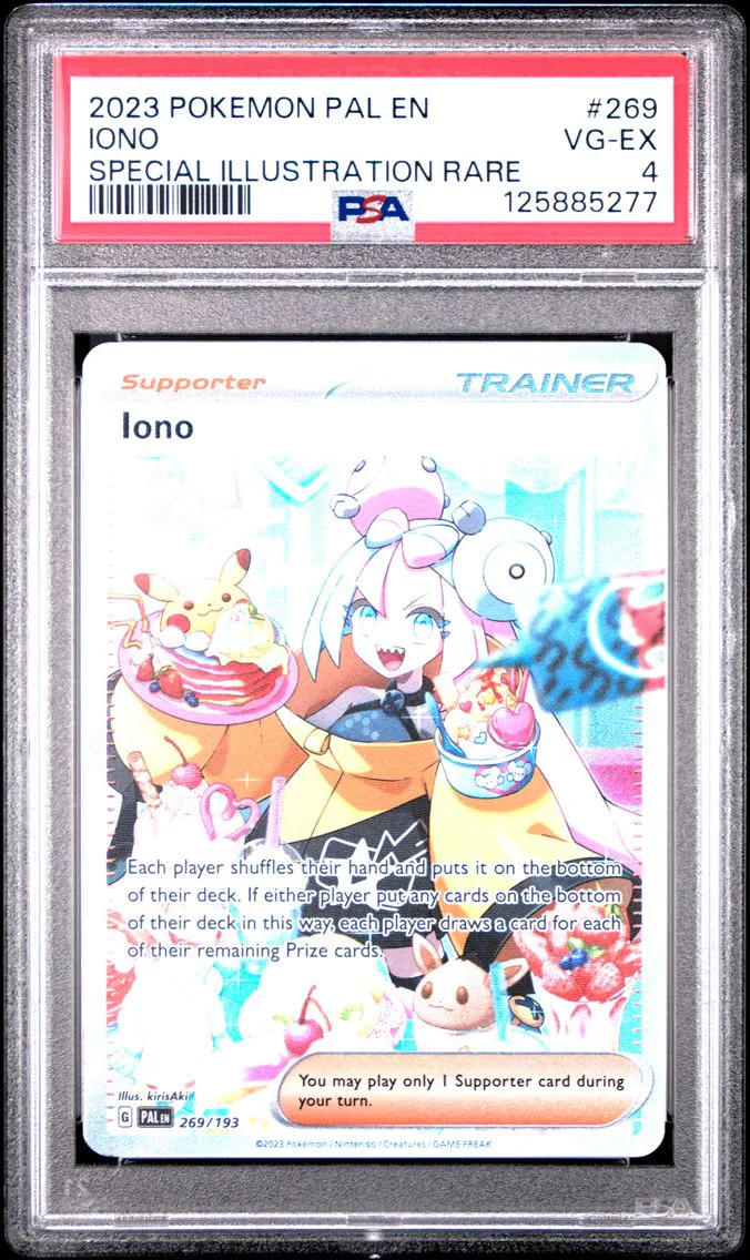 2023 #269 Iono PSA 4 Pal EN-Paldea Evolved Pokemon
