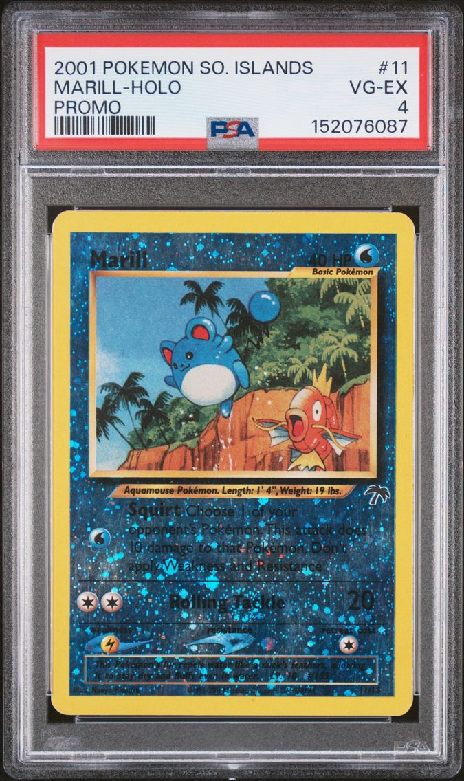 2001 #11 Marill-Holo PSA 4 Southern Islands Promo