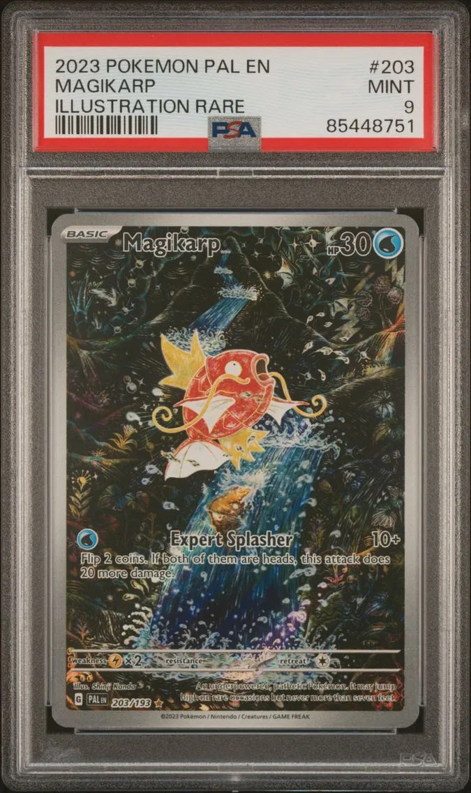 2023 #203 Magikarp PSA 9 Pal EN-Paldea Evolved Pokemon