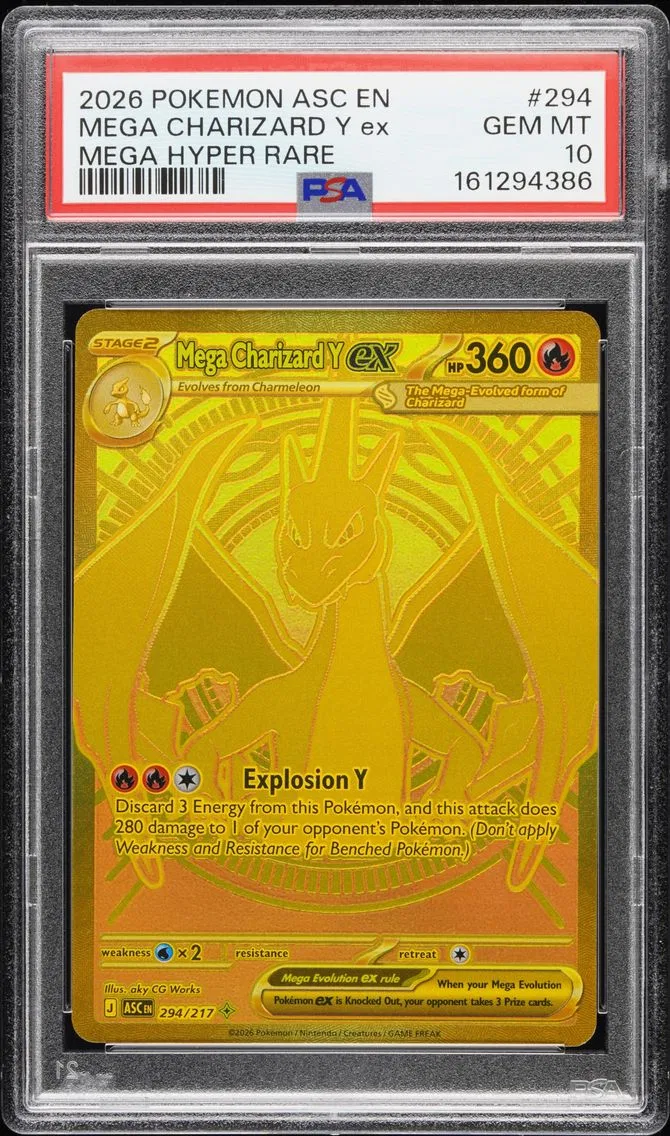 2026 #294 Mega Charizard Y EX PS