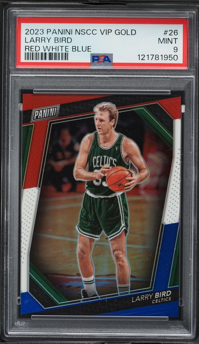 2023 #26 Larry Bird PSA 9 Panini National VIP Gold