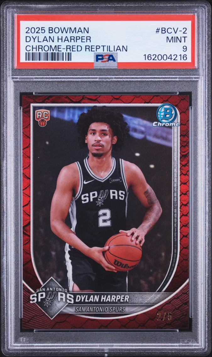 2025 #BCV-2 Dylan Harper PSA 9 B