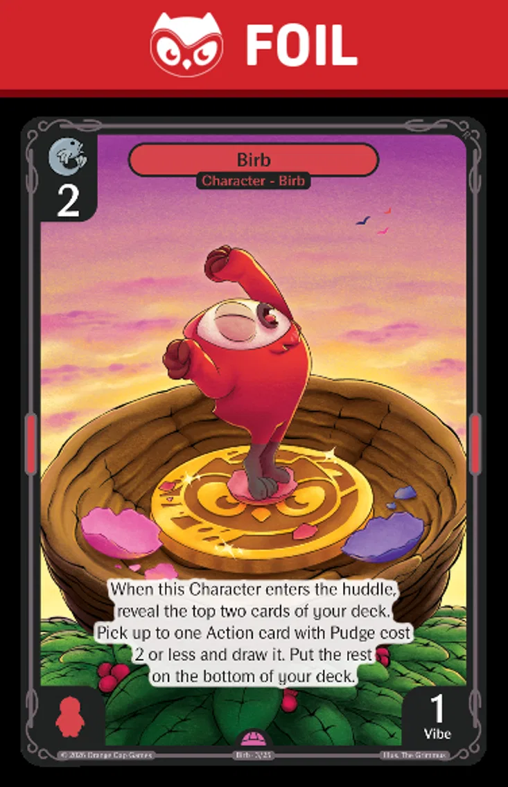 2026 Birb Vibes TCG Promo #3 - Foil