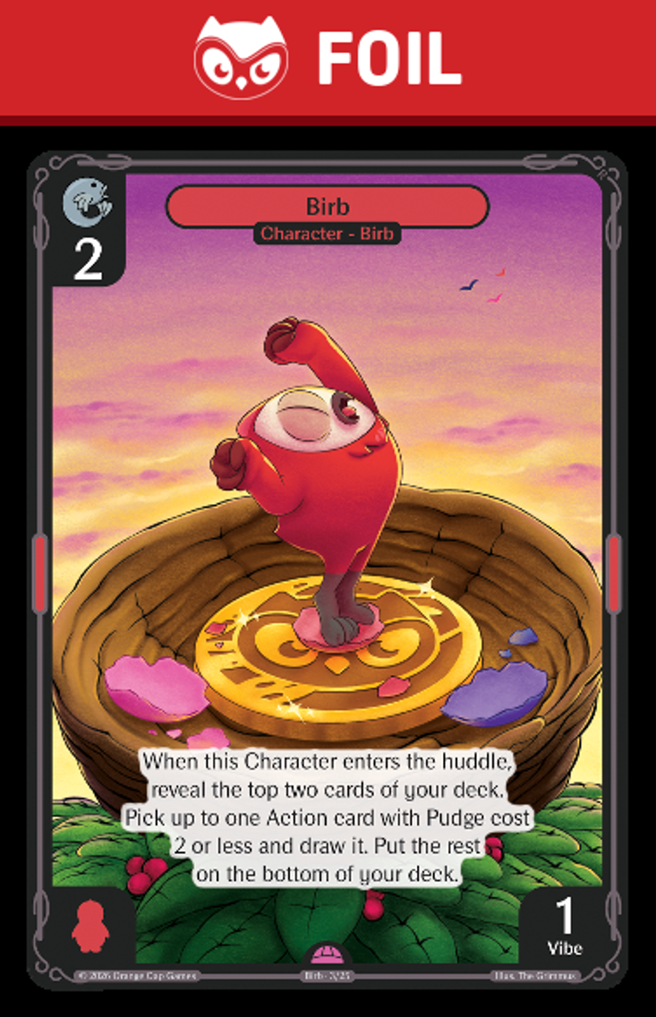 2026 Birb Vibes TCG Promo #3 - Foil