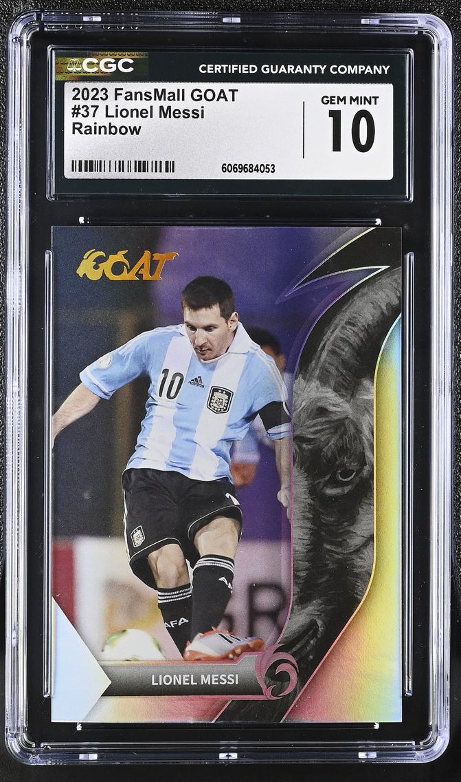 2023 #37 Lionel Messi CGC 10 FansMall GOAT