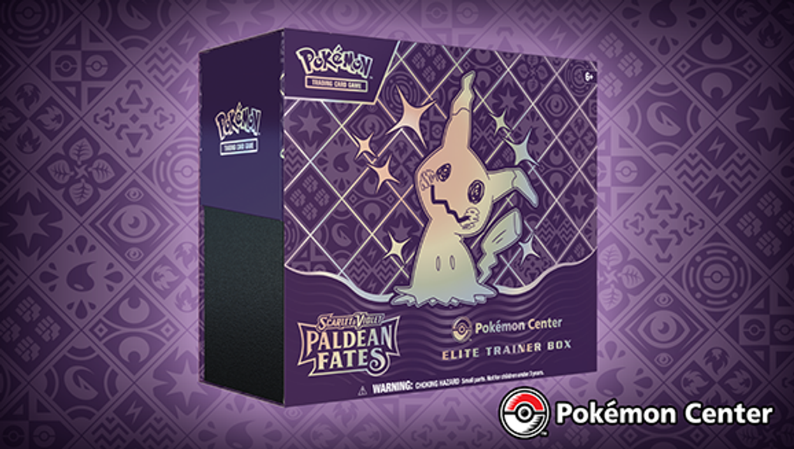 Paldean Fates ETB (Pokemon Center)