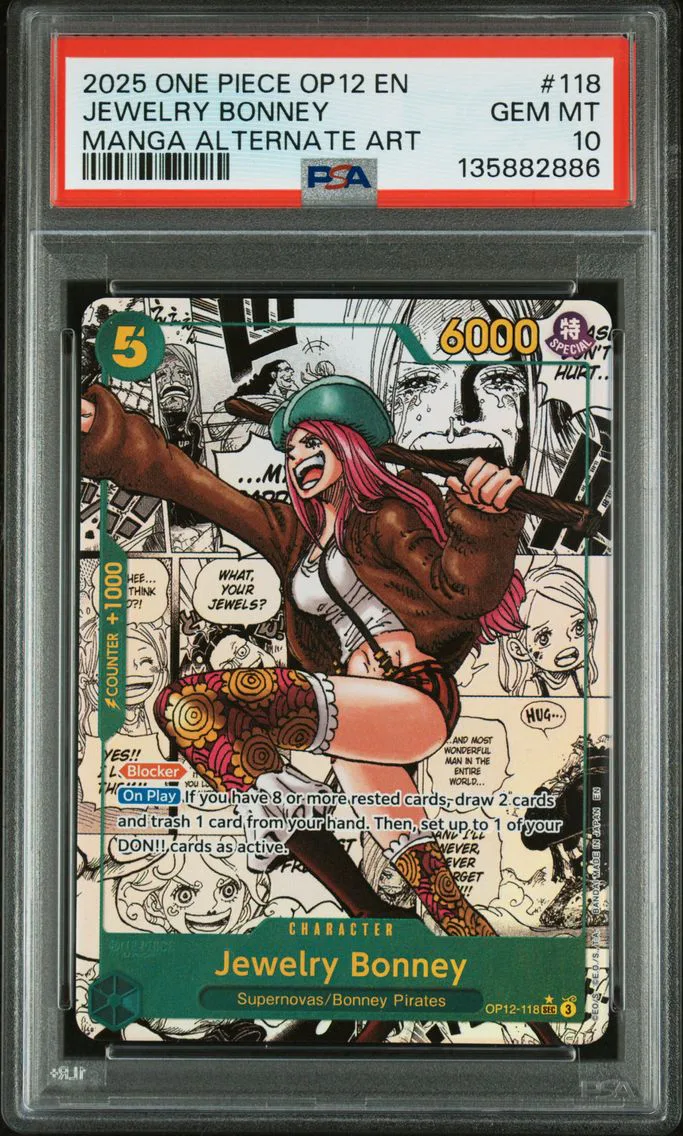 2025 #118 Jewelry Bonney PSA 10