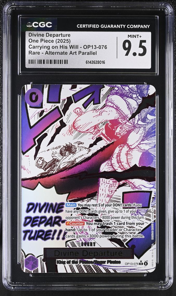 2025 #OP13-076 Divine Departure CGC 9.5 Carrying on His Will (OP13) - English