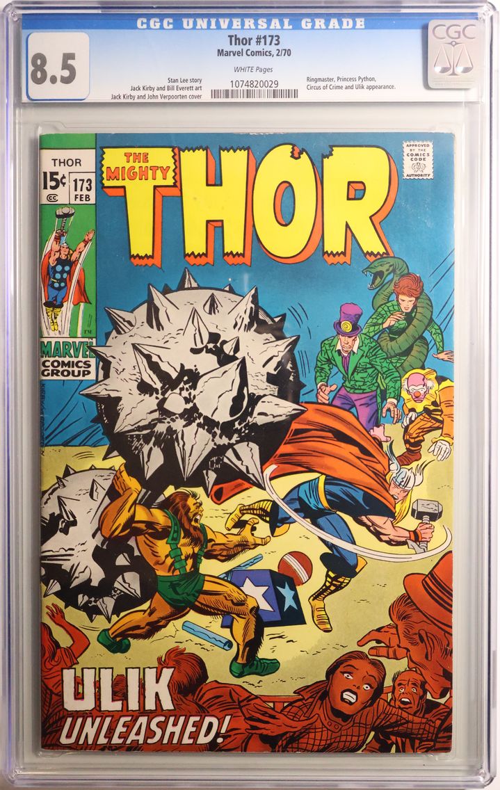 1970 #NA 1970 Thor #173 CGC 8.5 Marvel Comics CGC 8.5