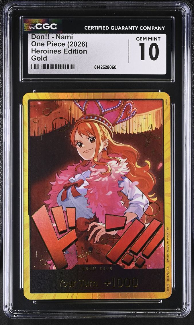 2026 #NA Don!! - Nami CGC 10 Heroines Edition (EB-03) - English