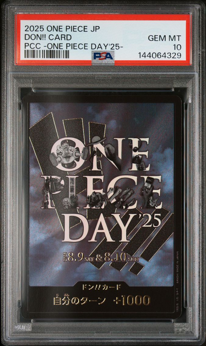 2025 #NA Don!! Card PSA 10 Japanese Premium Card Collection - Day'25- One Piece