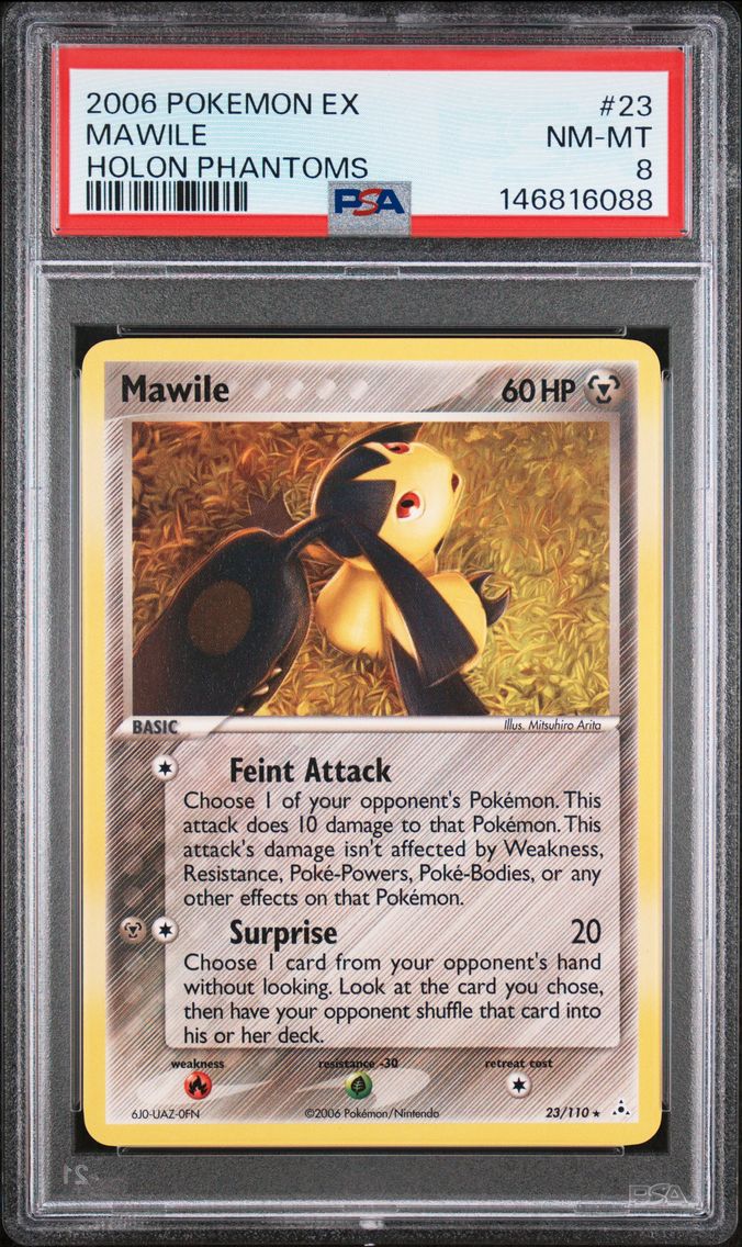 2006 #23 Mawile PSA 8 EX Holon Phantoms