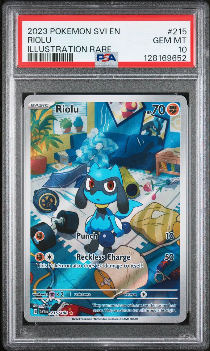 2023 #215 Riolu PSA 10 Svi EN-Sc