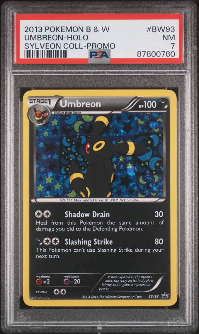 2013 #BW93 Umbreon-Holo PSA 7 Black & White Promo