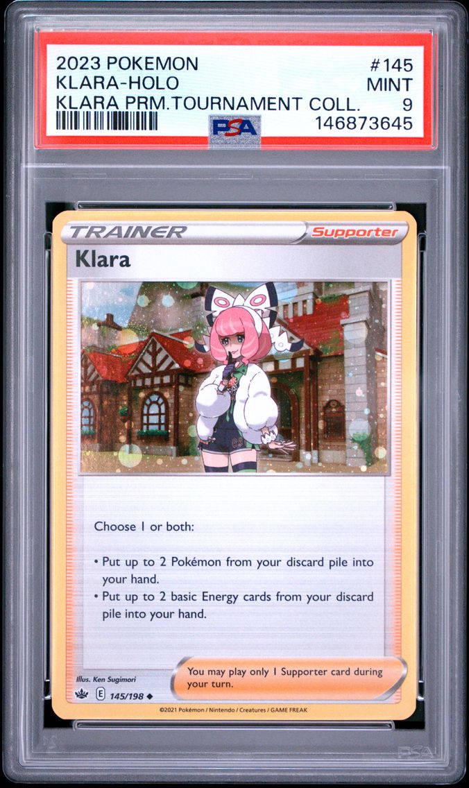 2023 #145 Klara-Holo PSA 9 Klara Premium Tournament Collection