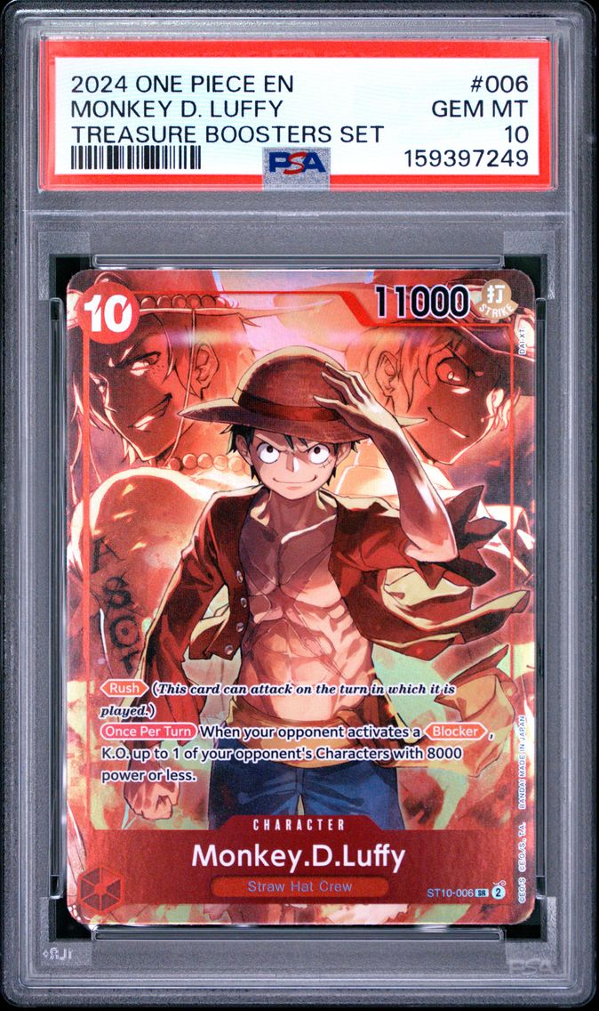 2024 #006 Monkey D. Luffy PSA 10 One Piece Promos